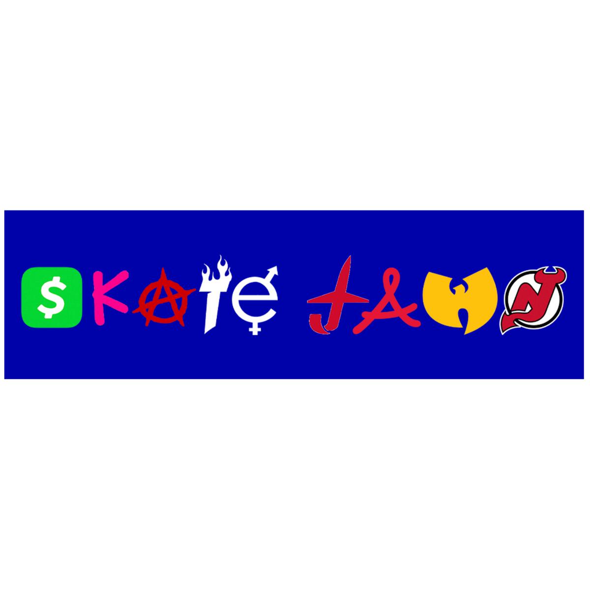 Coexist Bumper Sticker 2.5in X 7.5in