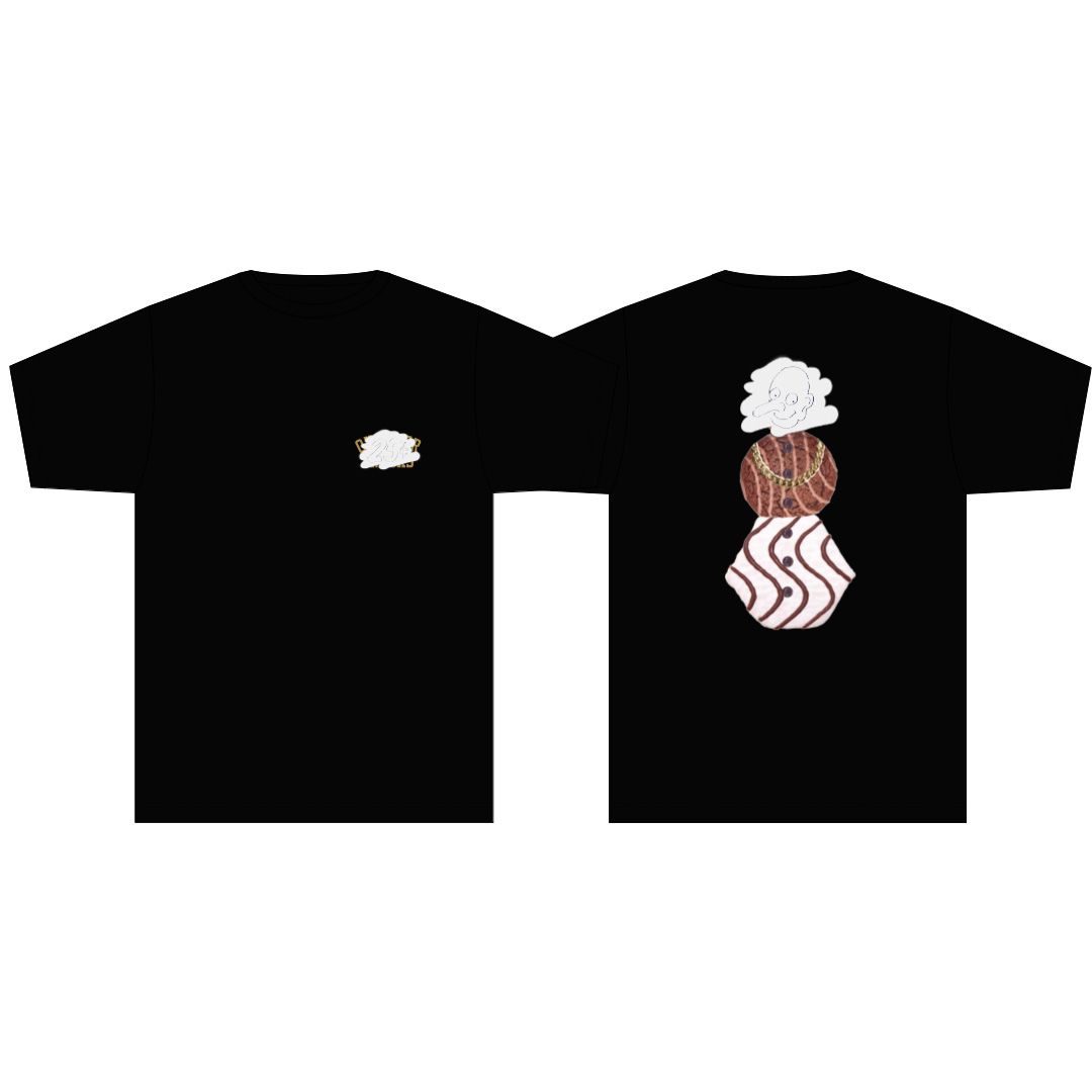Whistler's Snackman s/s Tee Shirt Blk