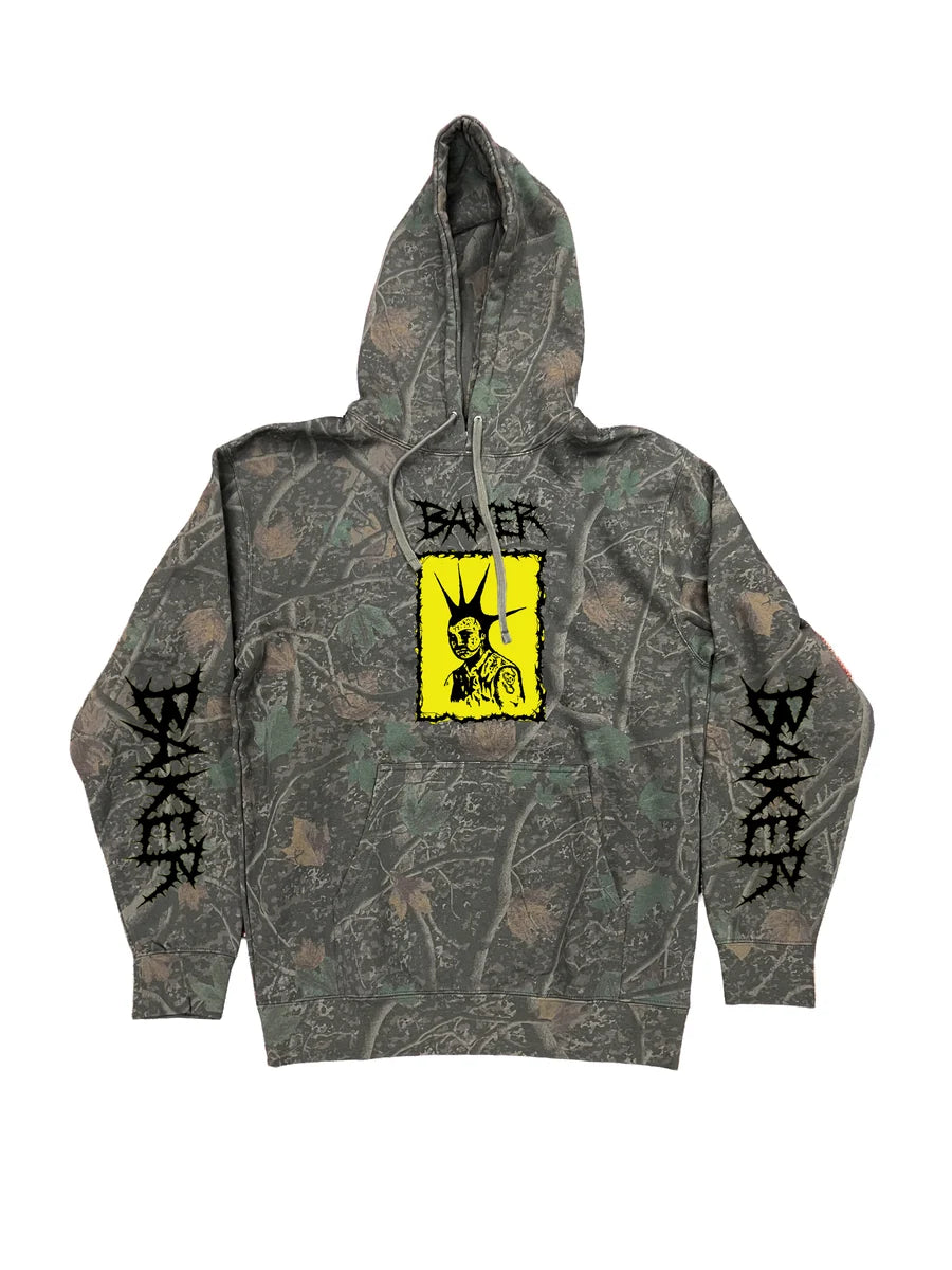 Crud Life Deadwood Pullover Hoodie Camo Lrg
