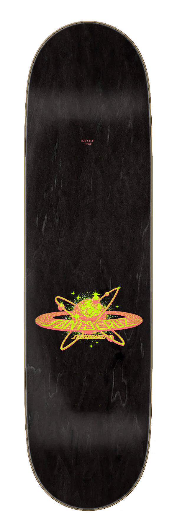 Signed Tom Asta Cosmic Twin Tail Pro Deck 8.2 X 31.6