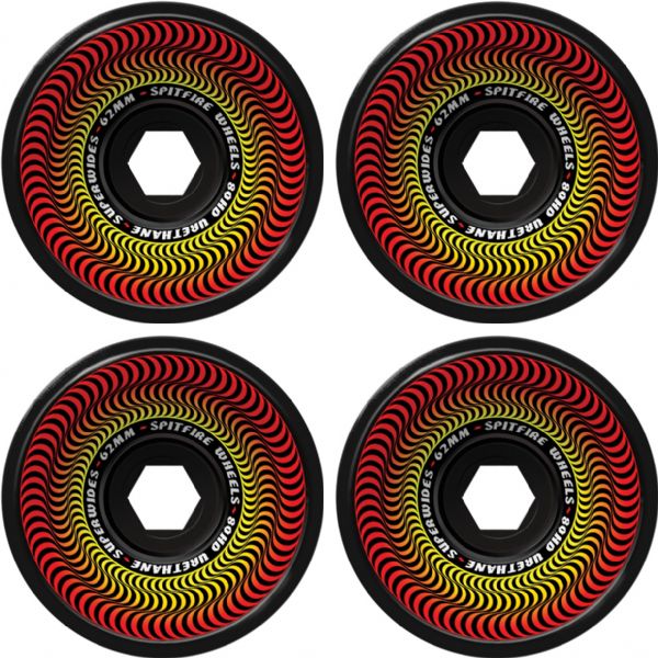 80HD Superwide Wheels Blk 62mm