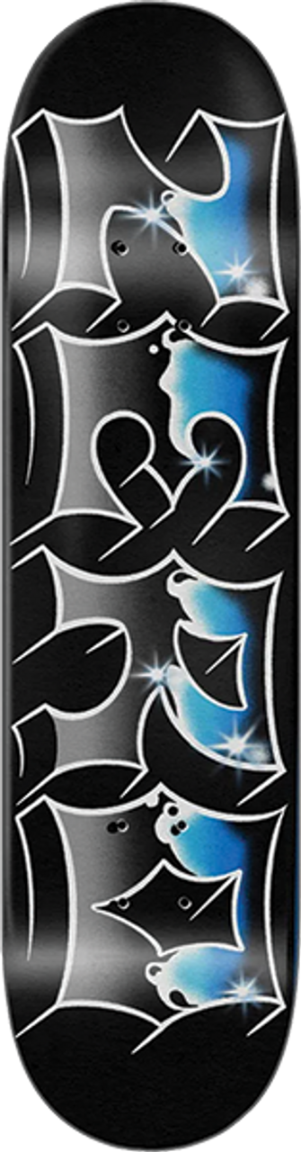 Chrome Logo Team Deck 8.0 X 31.6