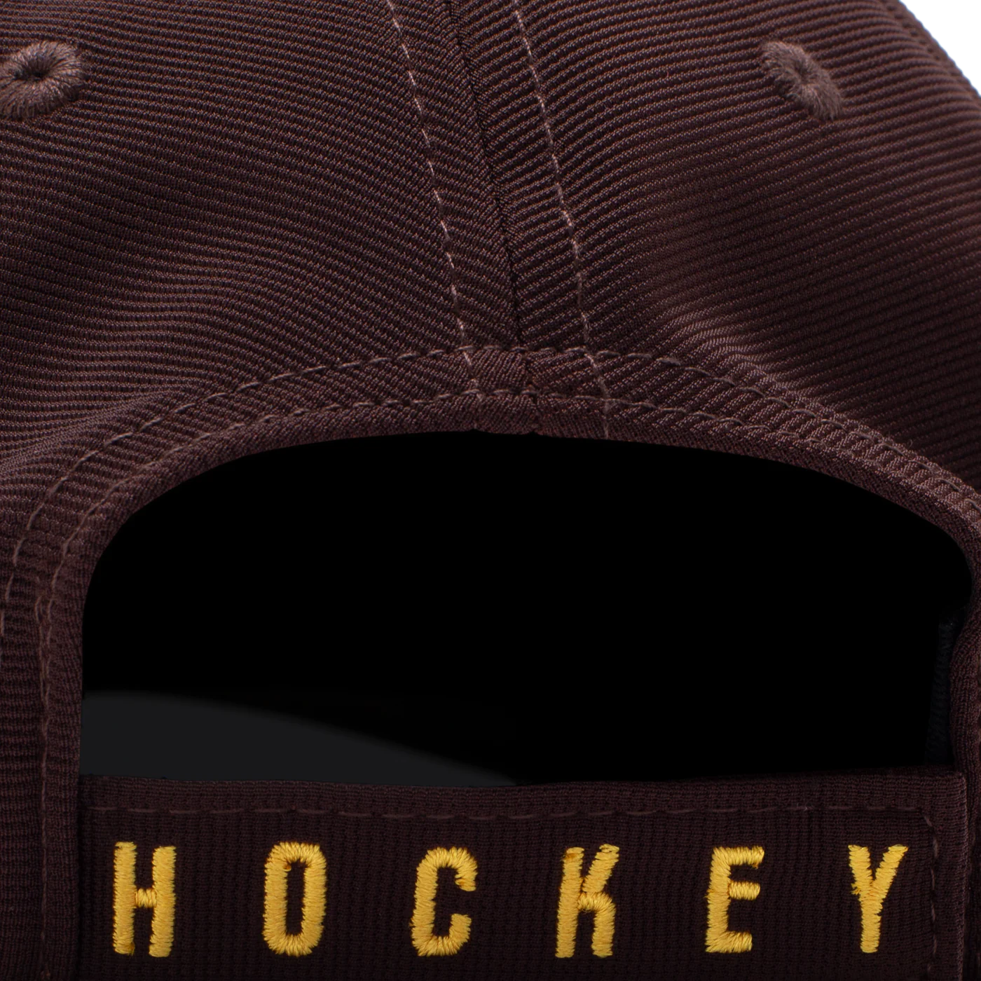 Bucket Boy Adjustable Velcro Strapback Hat Brwn OS