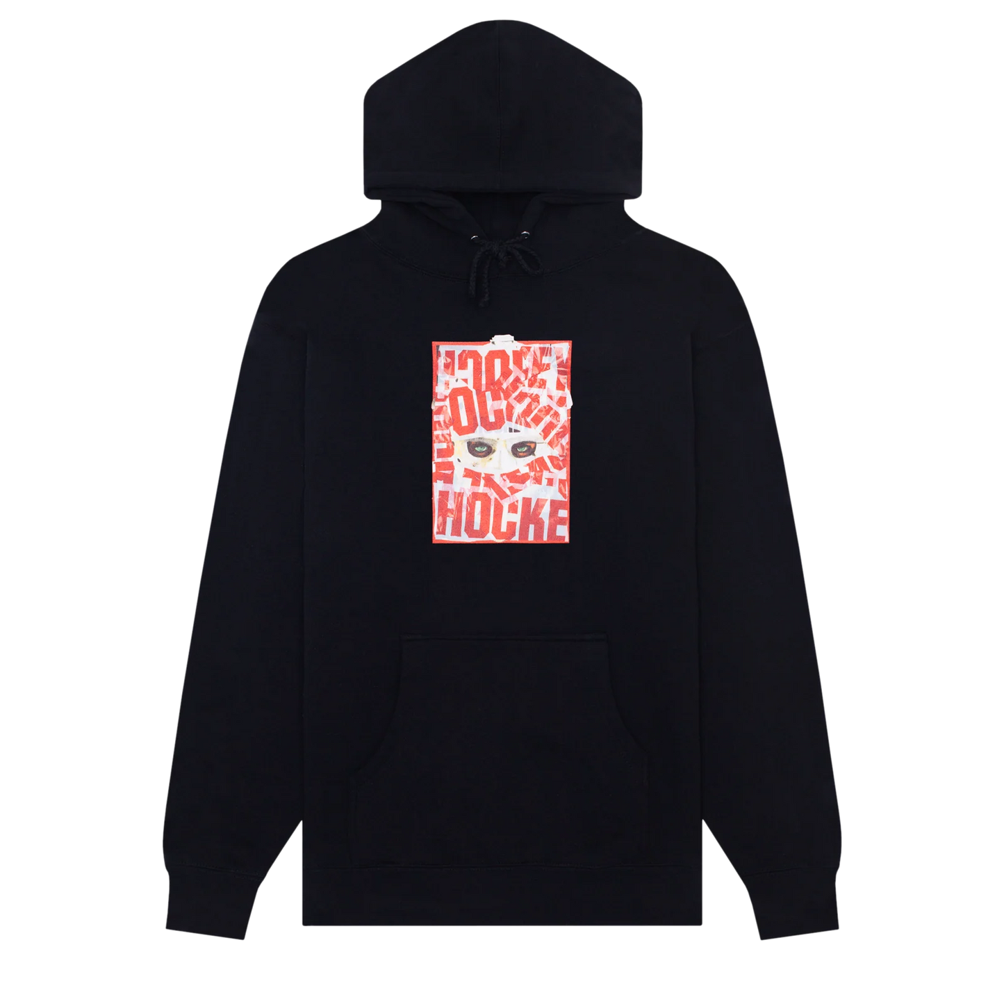 War All Over Hoodie Blk Lrg