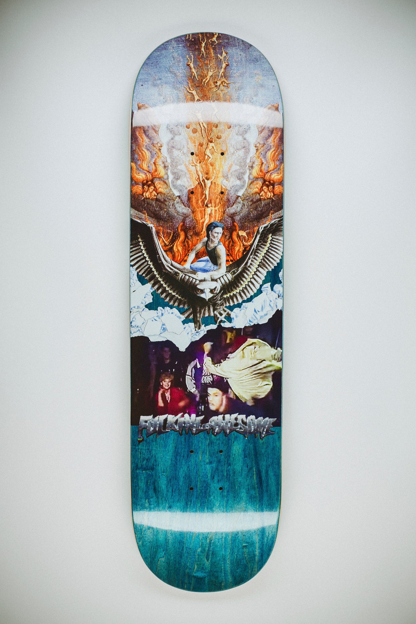 Elijah Berle Pro Deck 8.5" x 31.91" Blu Stain