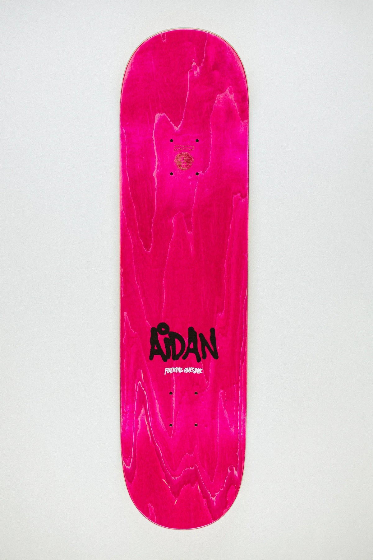 Aidan Mackey Raised Ink Class Photo Pro Deck 8.25 X 31.79 Ylw