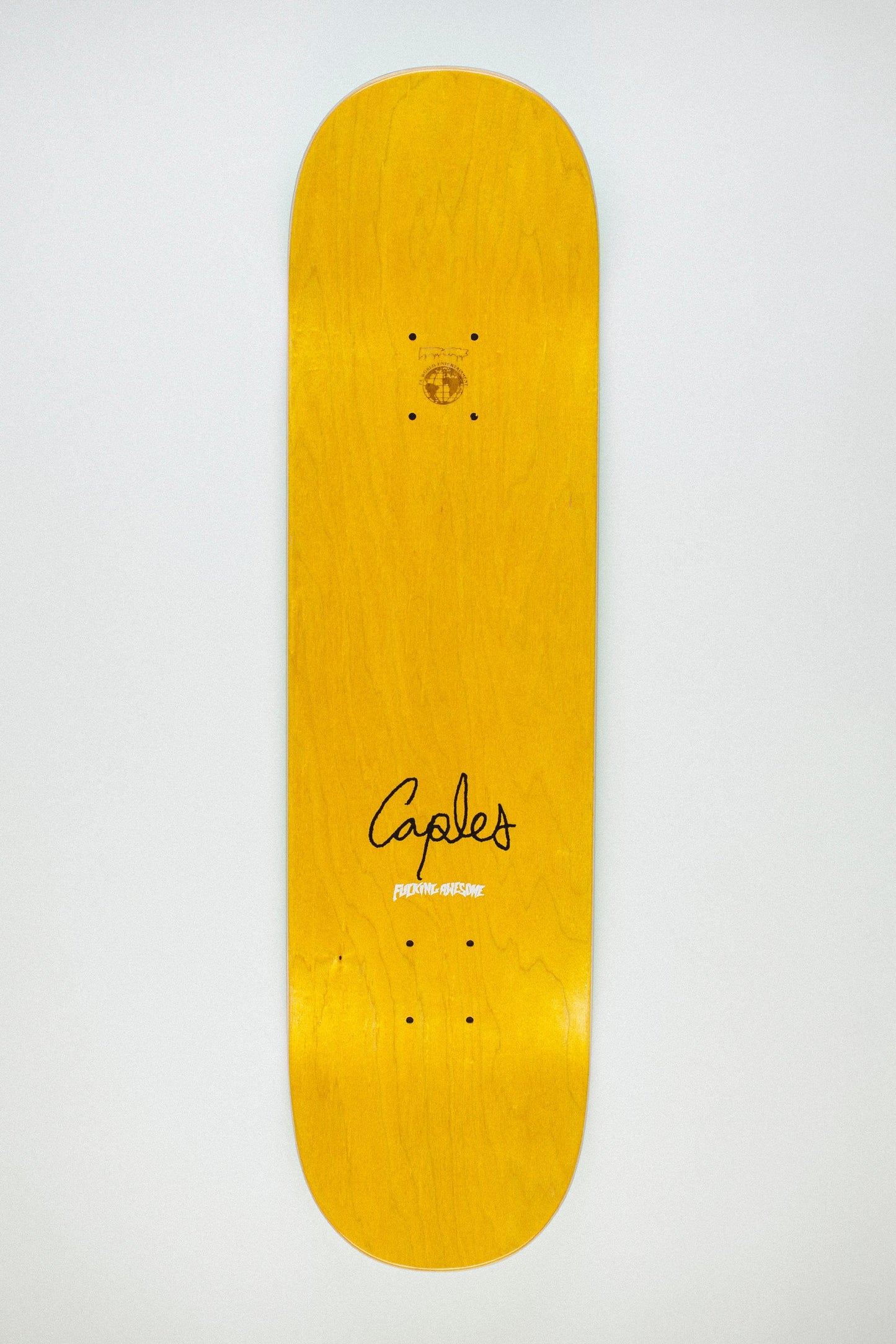 Curren Caples Raised Ink Class Photo Pro Deck 8.25 X 31.79 Grn