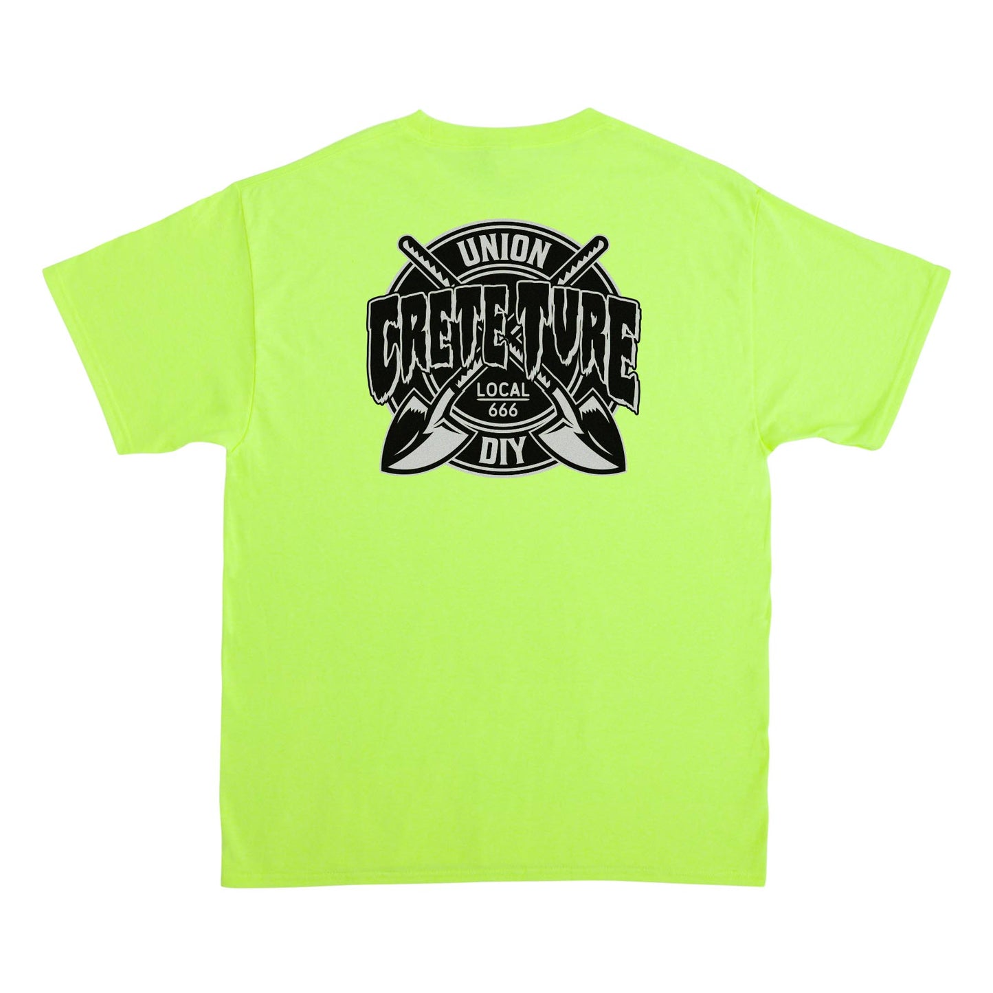 Crete-Ture DIY Heavyweight s/s T Shirt N.Ylw(size options listed)