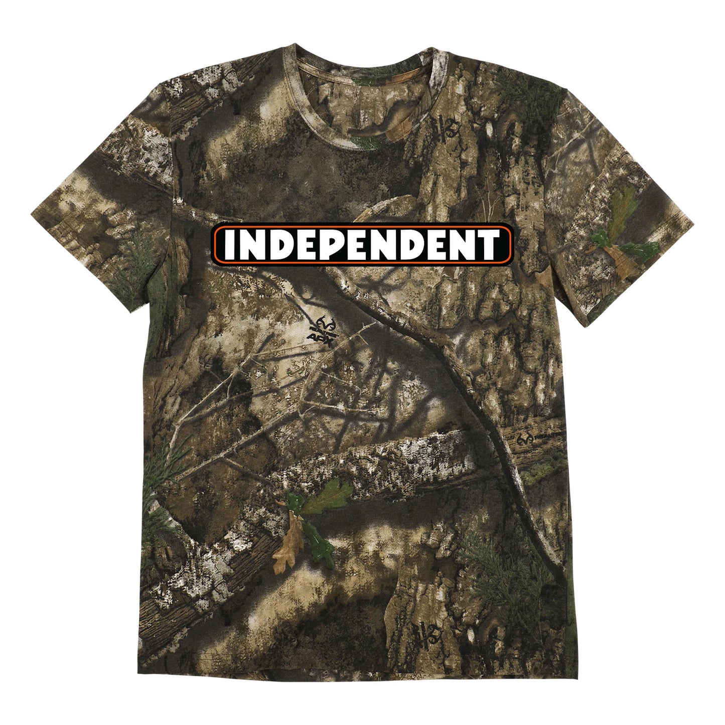 Bar Logo Independent X Realtree APX s/s Midweight Tee Shirt