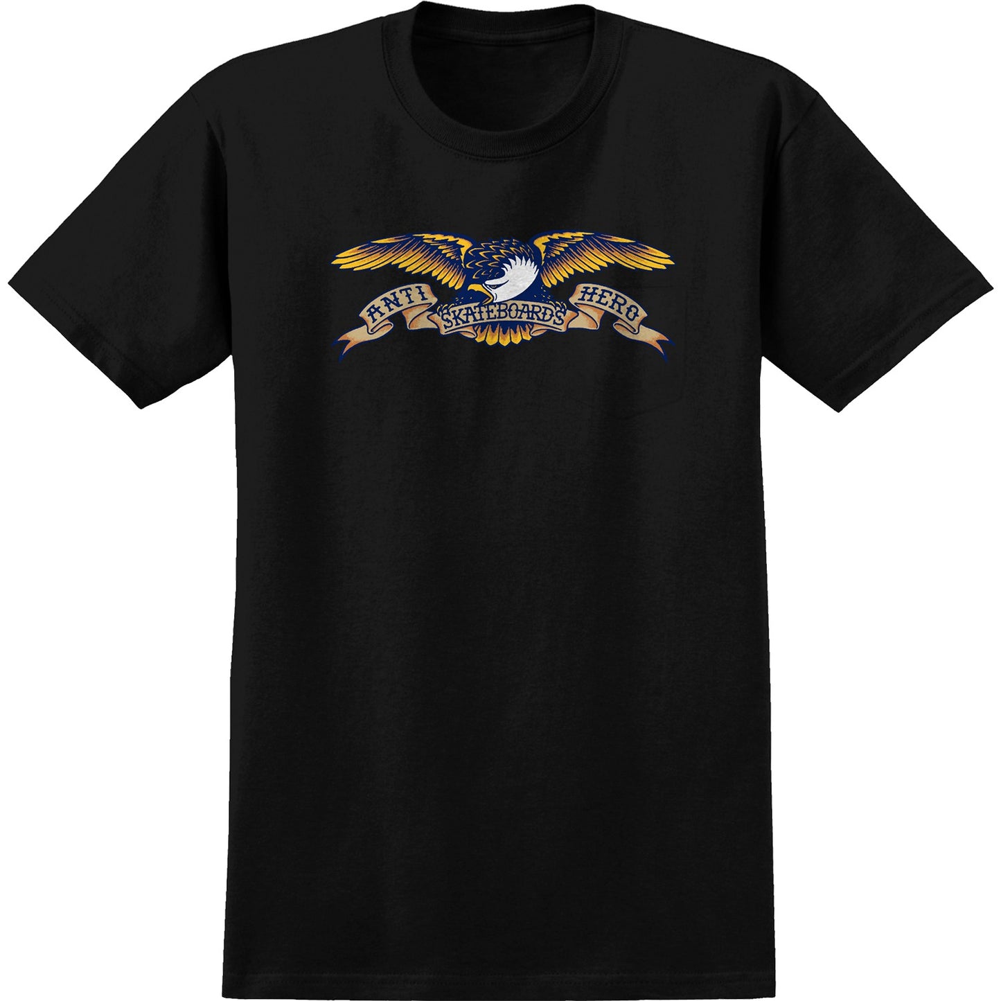 Classic Eagle S/S Youth Tee Shirt Blk