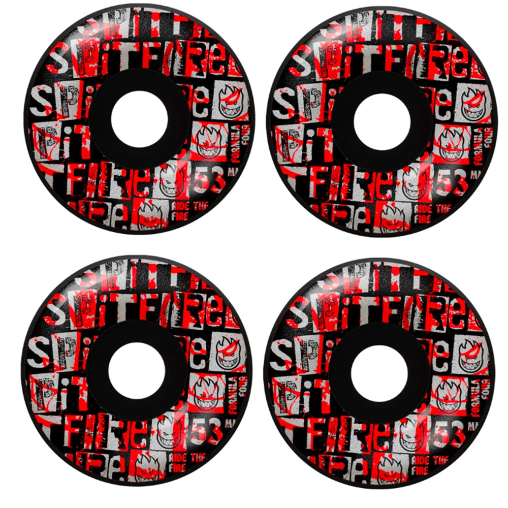 F4 99a Ransom Radial Wheels 53mm Blk