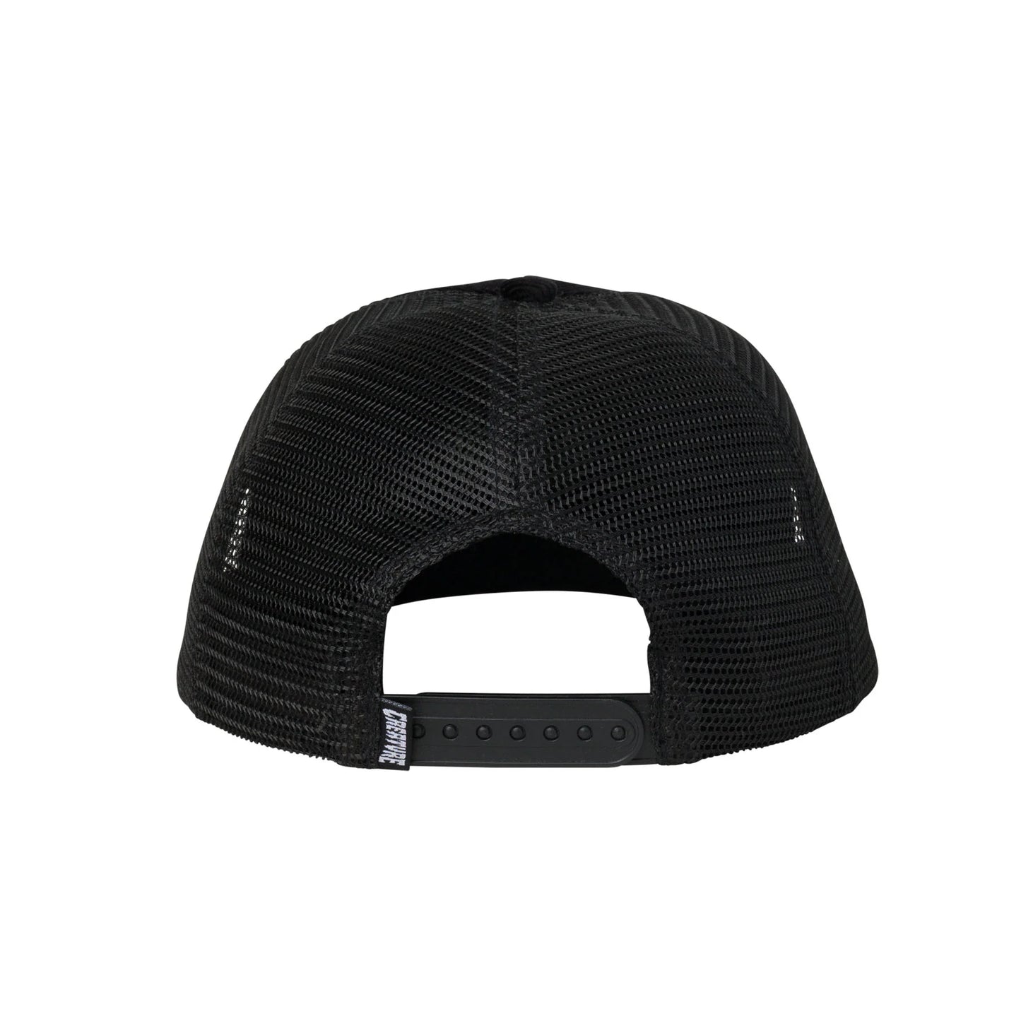 Bonehead Mesh Trucker Mid Profile Adjustable Snapback Hat Blk OS