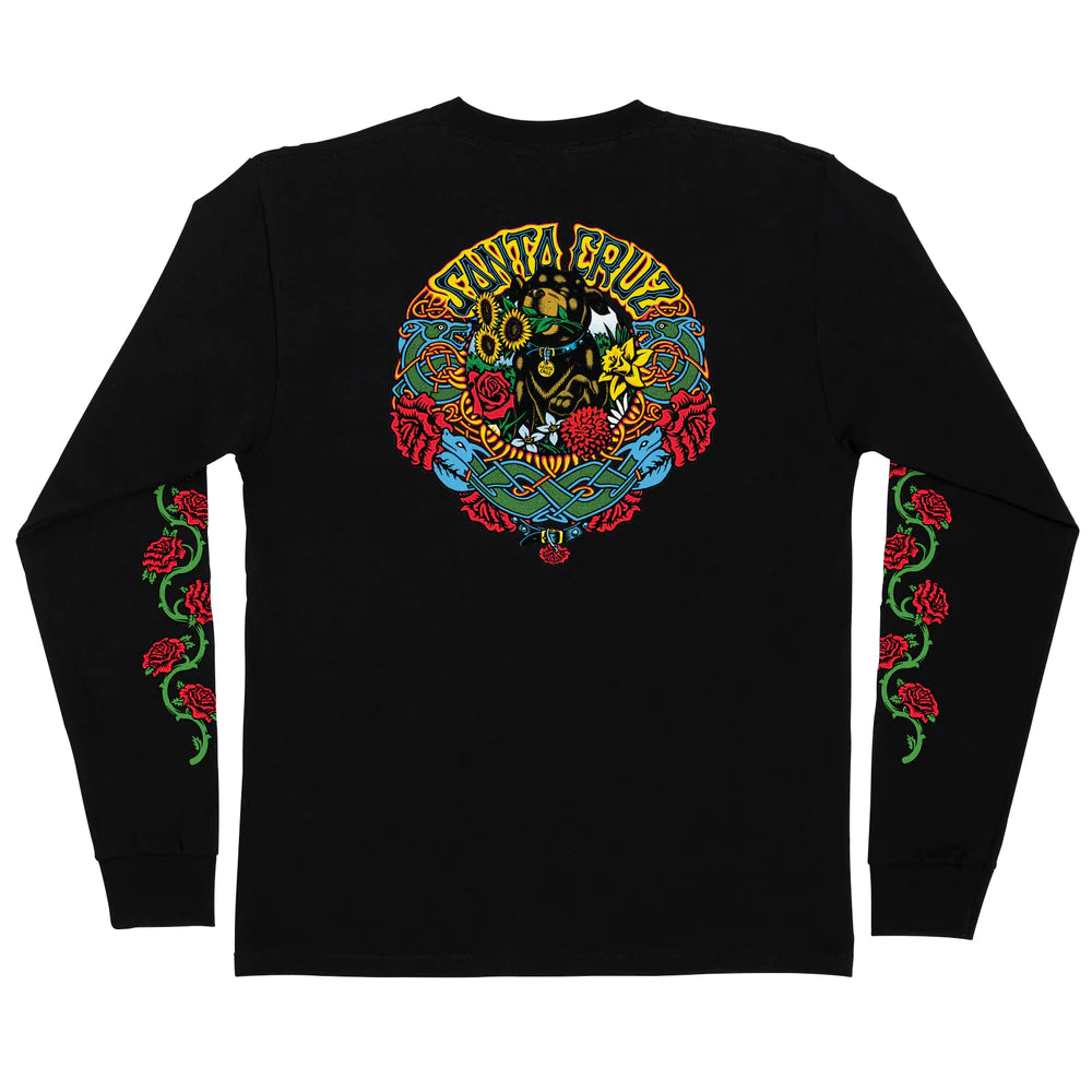 Dressen Mash UP L/S Midweight Tee Shirt Blk(size options listed)