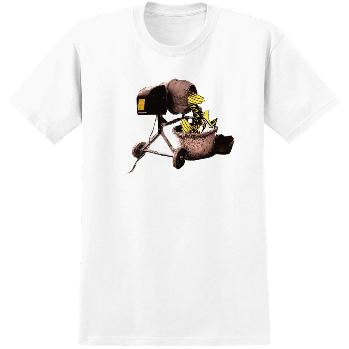 DIY Eagle S/S Shirt WHT/MLTI (size options listed)