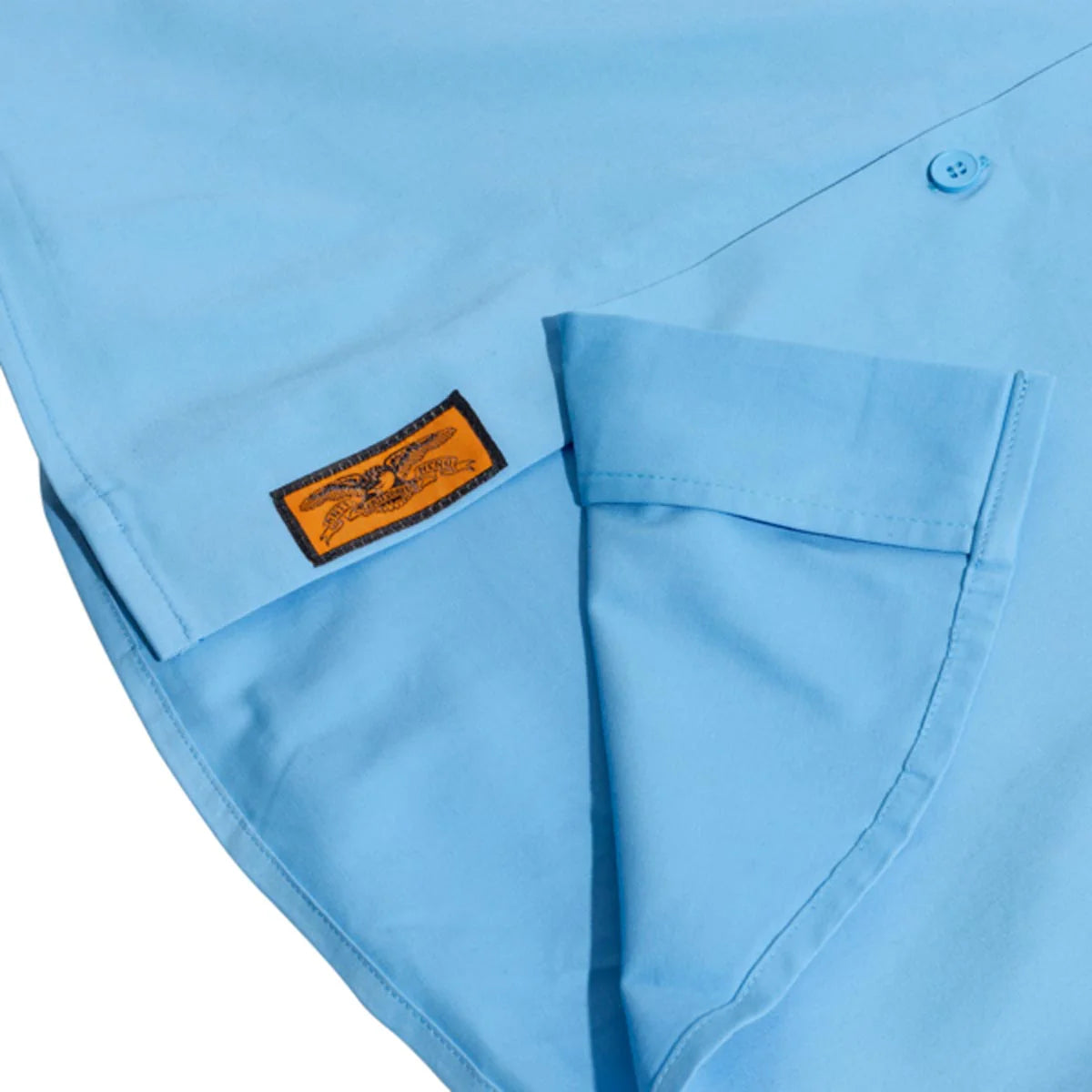 Hecho Por Buttondown S/S Skate Shirt Lt. Blu