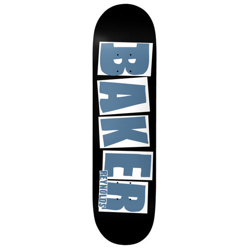 Andrew Reynolds Brand Name Pro Deck Blk/Blu Dipped 8.25 X 31.875