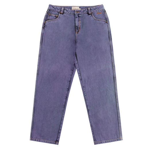 Classic Relaxed Denim Pants Stone Purp(size options listed)