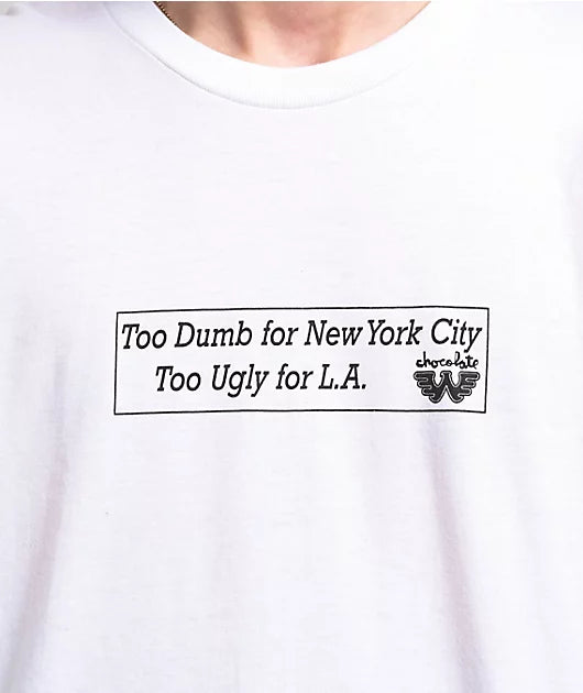 Too Dumb s/s Tee Shirt Wht