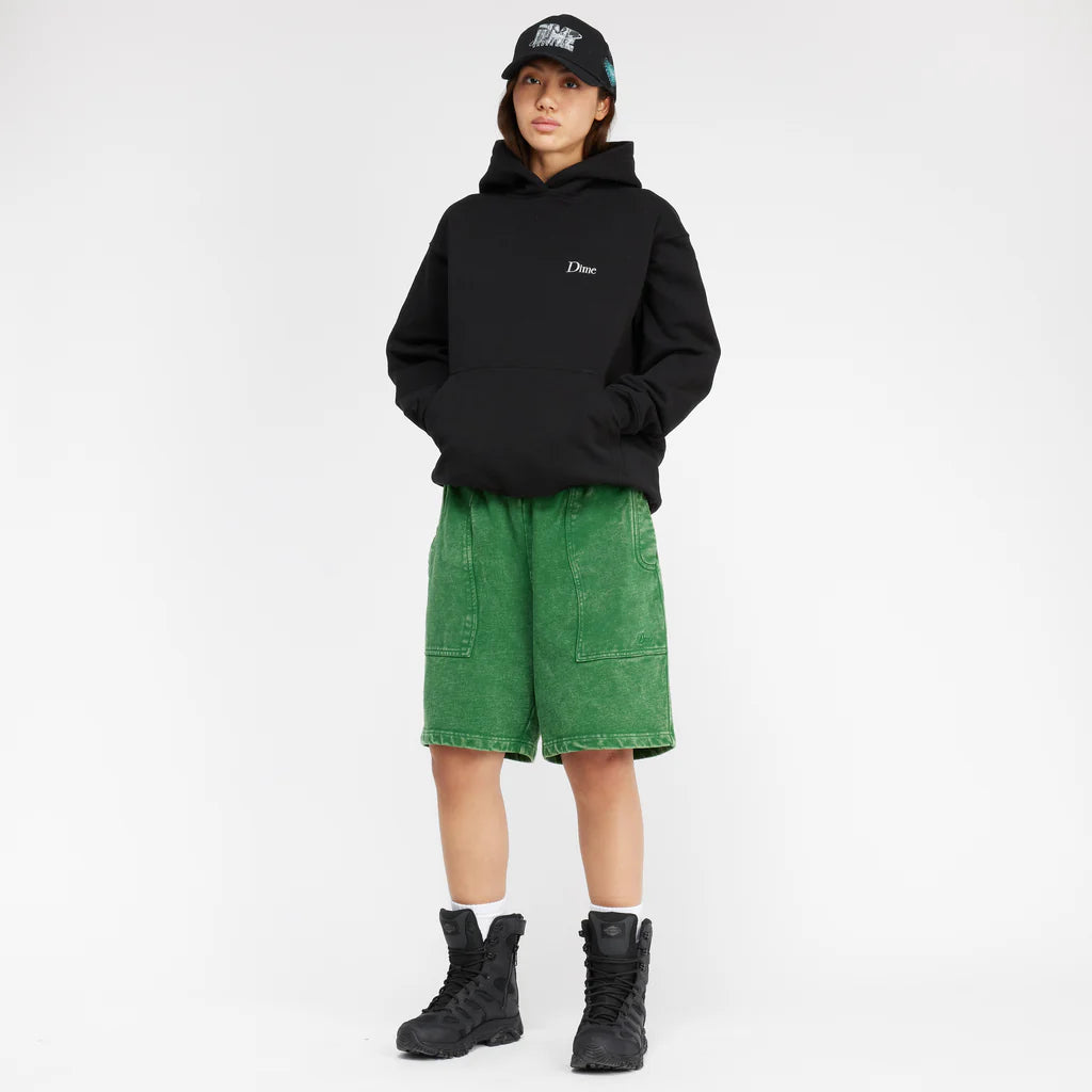 Cyclone French Terry Shorts Evrgrn Snw Wshd