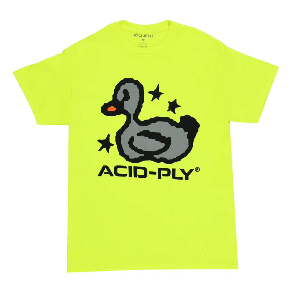 Duck Tech S/S Tee Shirt Sfty Grn
