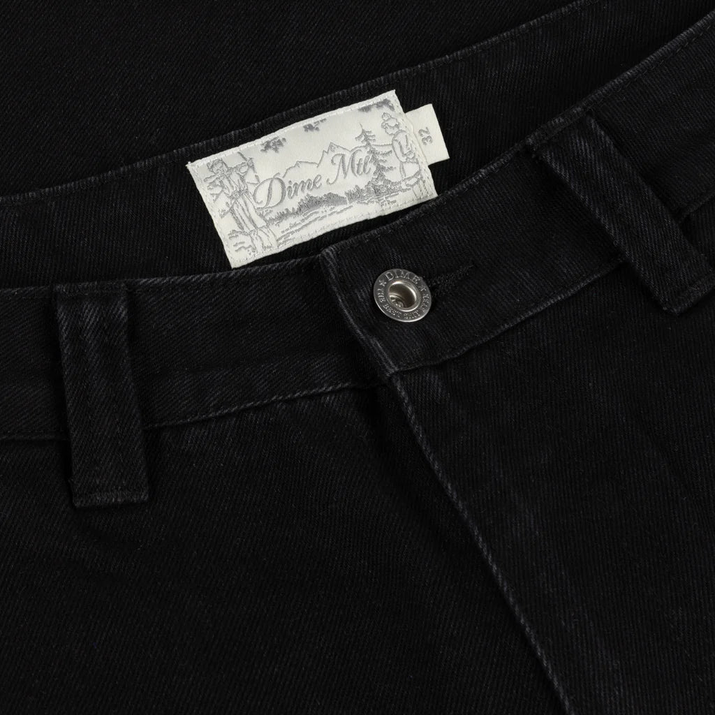 Carpenter Denim Shorts Jet Blk