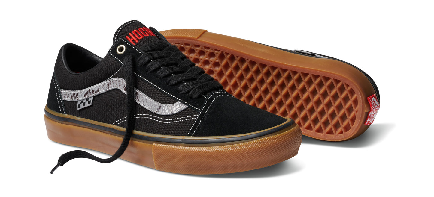 Hockey X Vans Skate Old Skool Shoe Blk/Snake(size options listed)