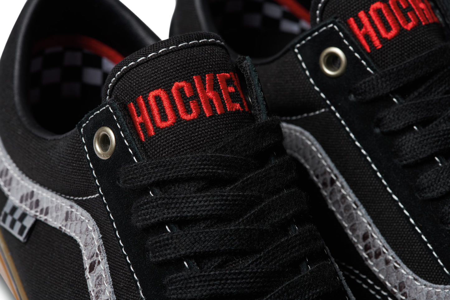 Hockey X Vans Skate Old Skool Shoe Blk/Snake(size options listed)