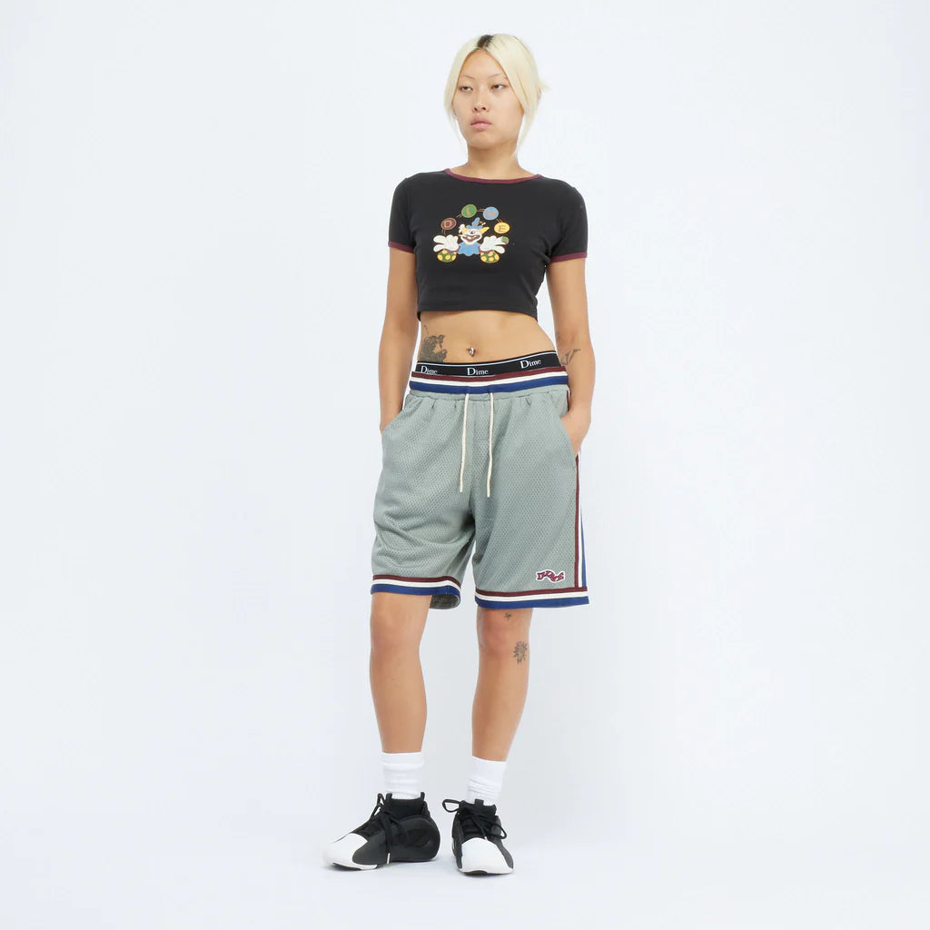 League Mesh Shorts Gry