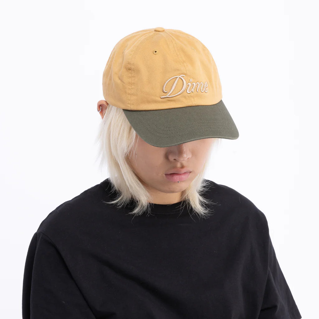 Cursive Low Pro Cap Adjustable Buckleback Strap Cap OS