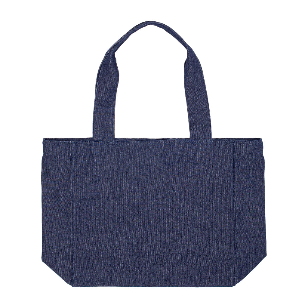 3D Denim Tote Bag OS