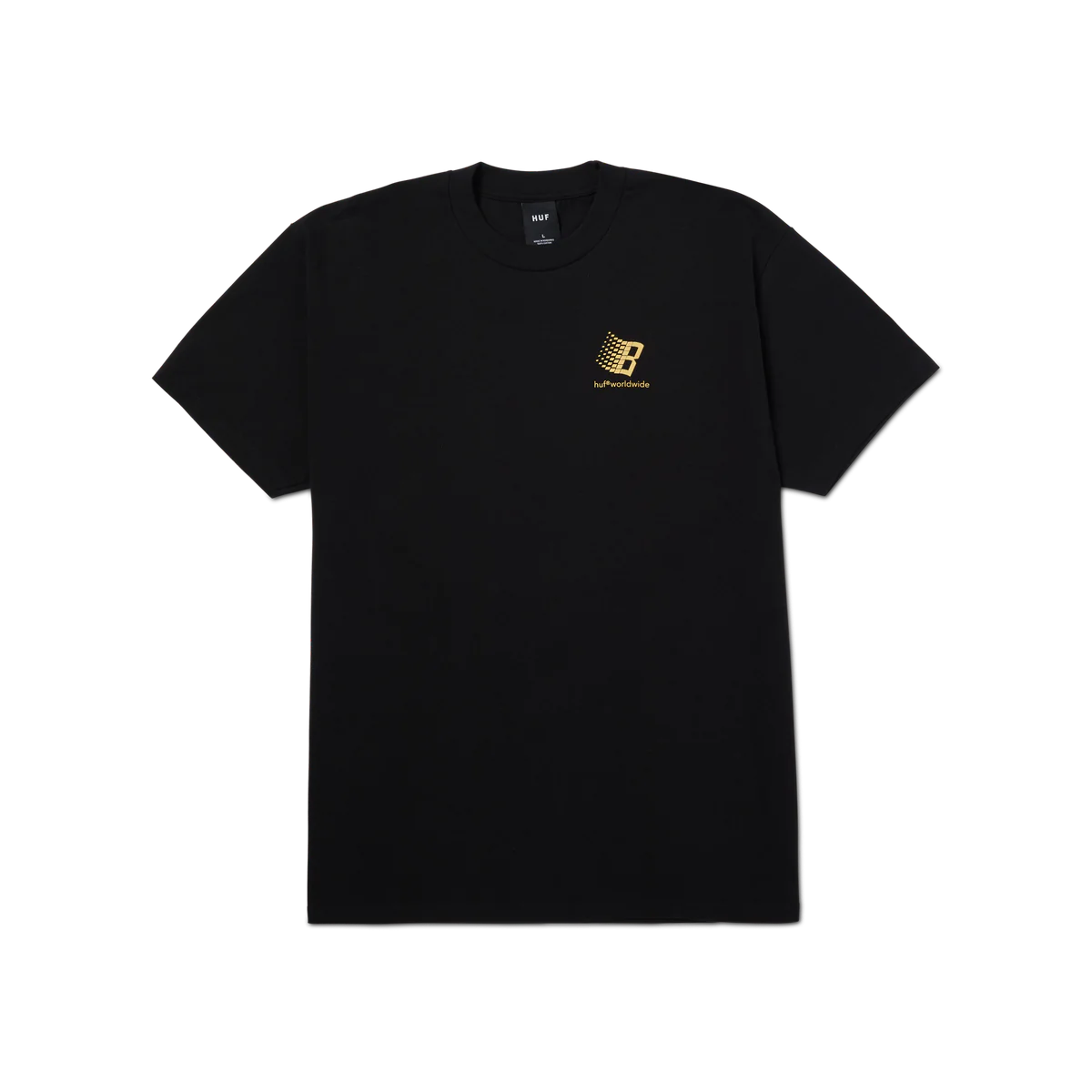 Huf X Bronze 56K s/s Tee Shirt Blk
