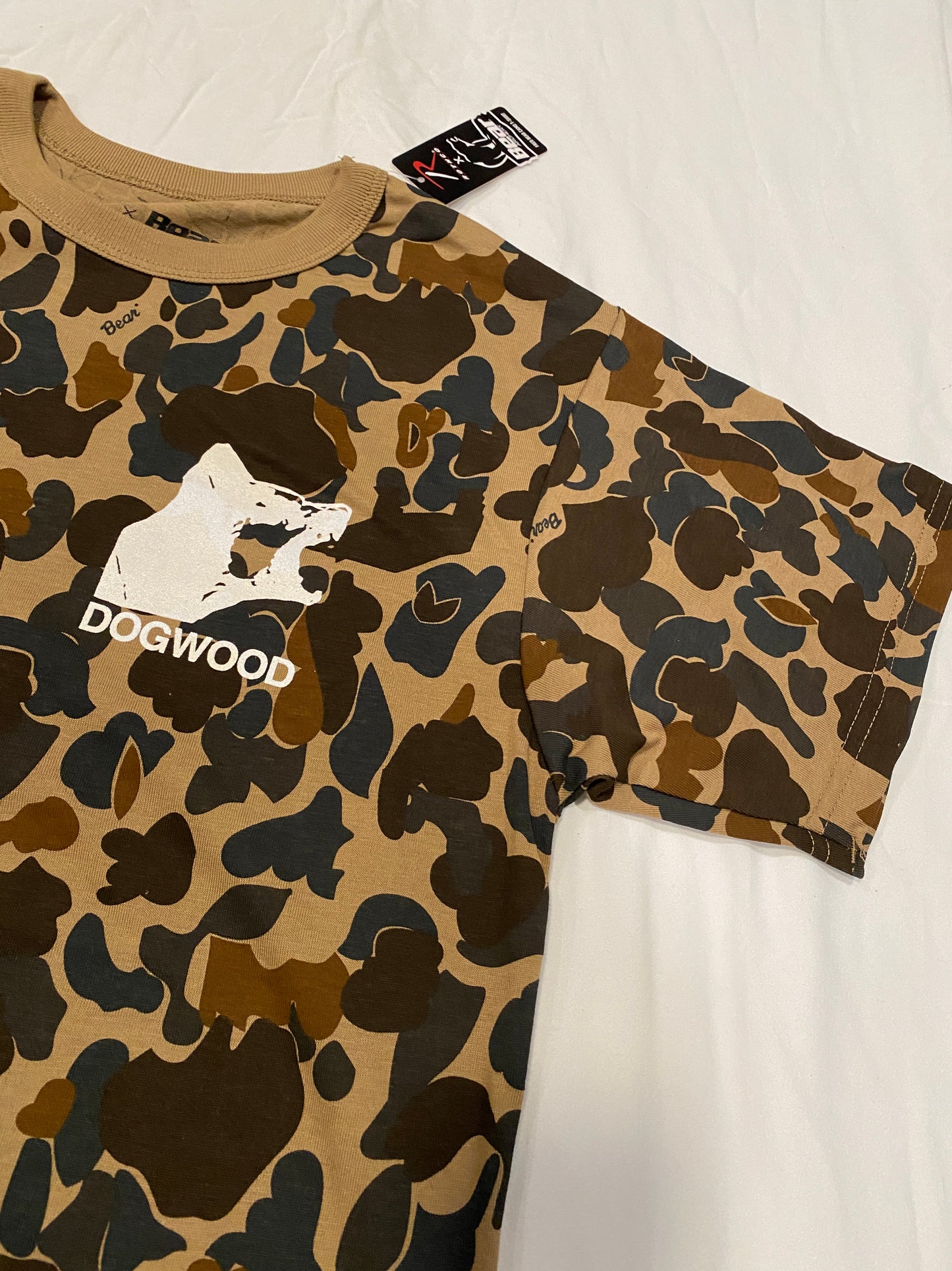 Mad Dog S/S Tee Shirt Bear Camo/Wht