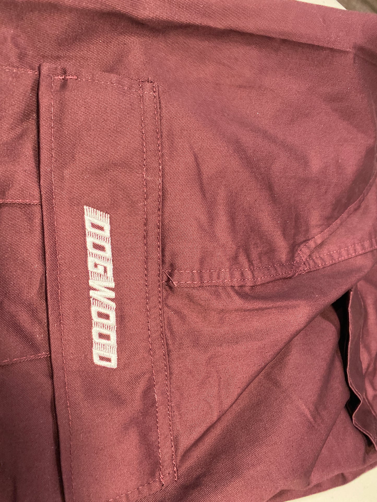 Bdu Speedwave Embroidered/Wht Cargo Pants Maroon