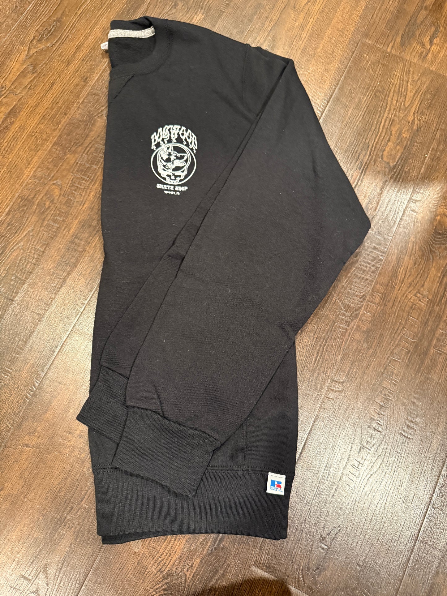 SSD 2025 Todd Ratrud X Russell Athletic Dri Power Crewneck L/S Sweatshirt Blk