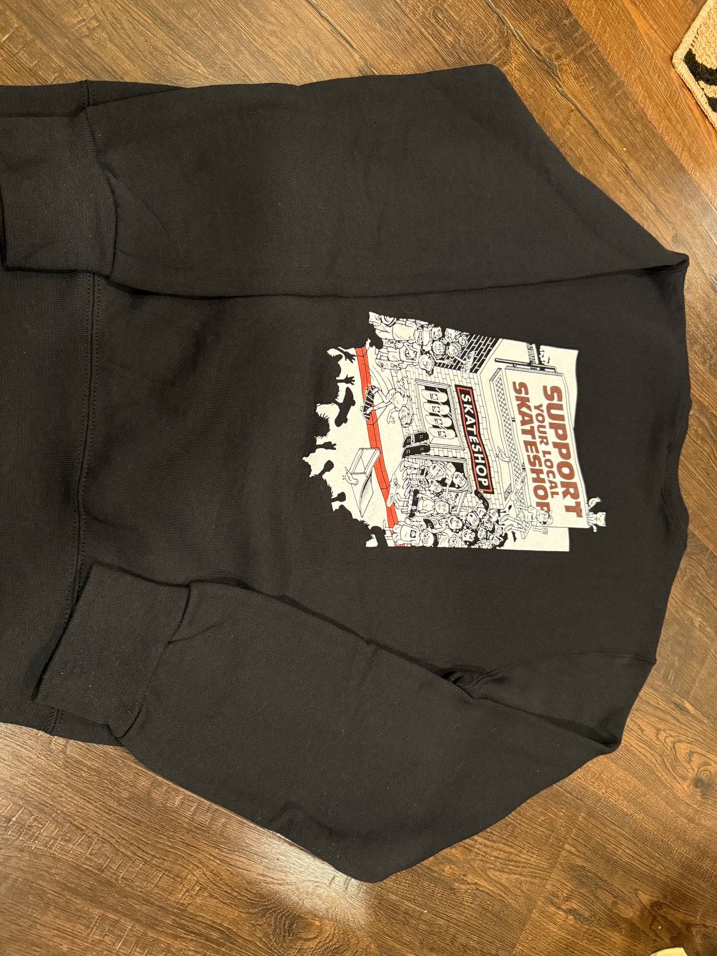 SSD 2025 Todd Ratrud X Russell Athletic Dri Power Crewneck L/S Sweatshirt Blk