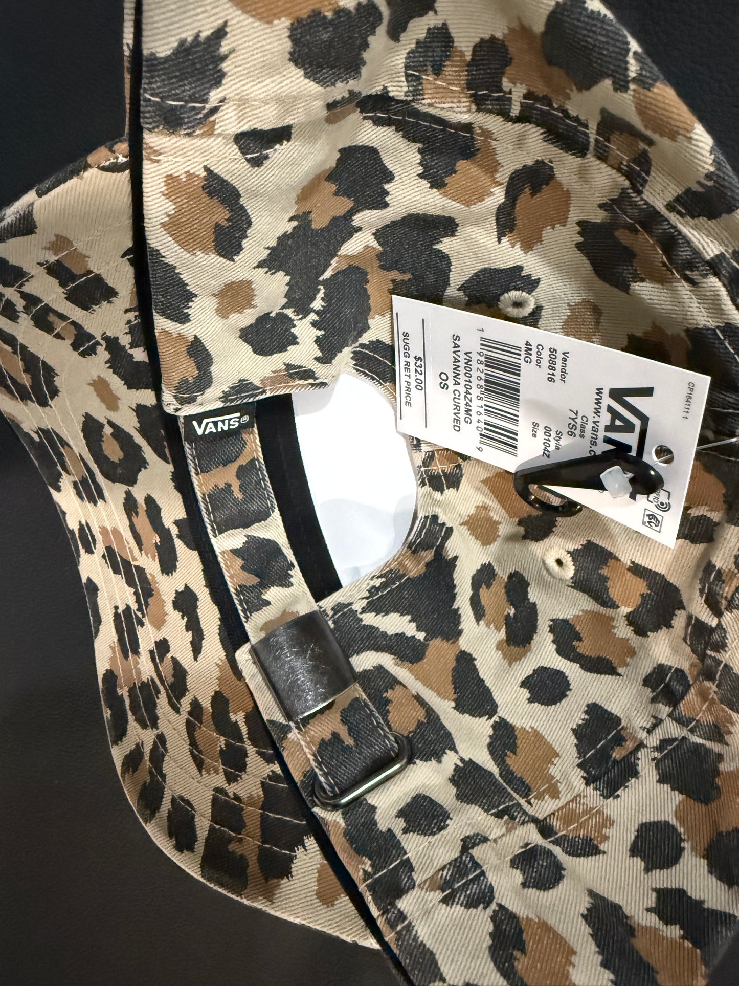 Savanna Curved Bill Jockey Adjustable Strapback Hat Incense OS