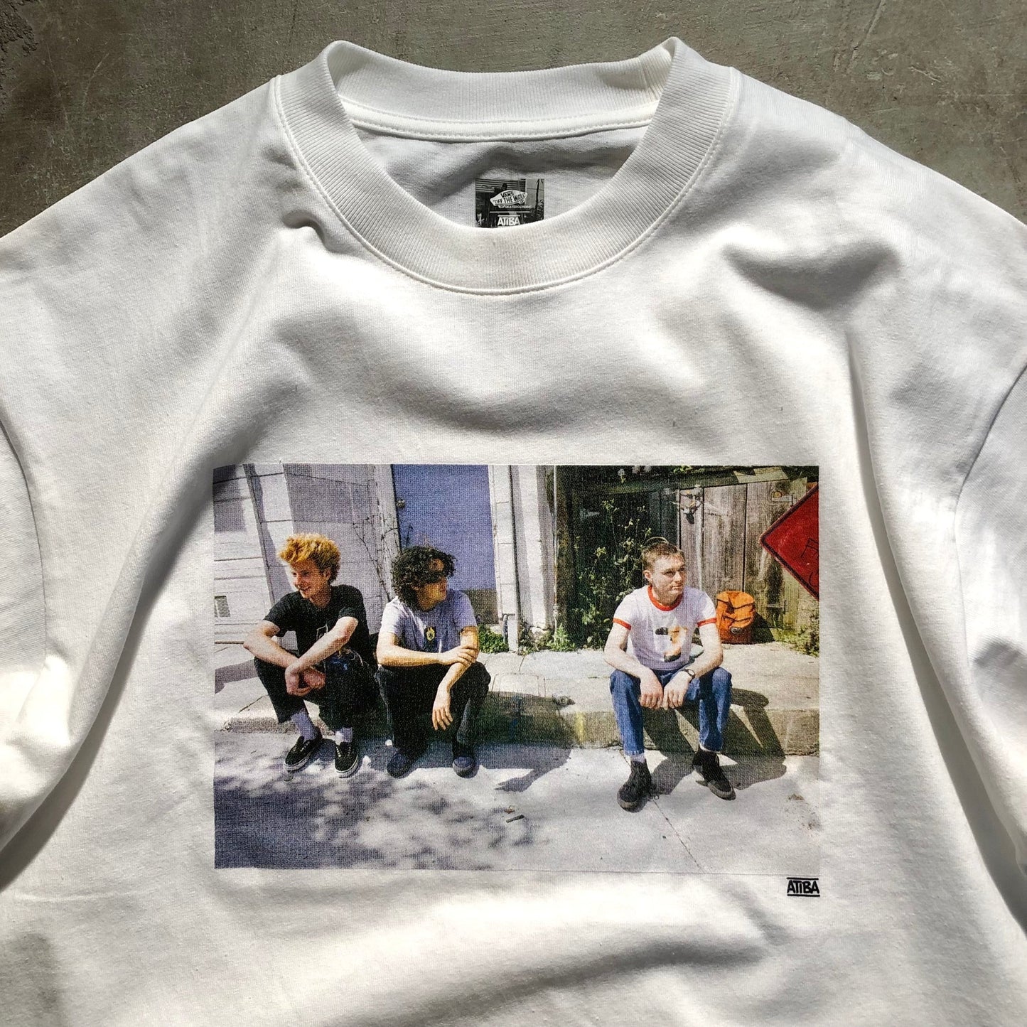 Skate Atiba Haze Curb Crew S/S Tee Shirt Wht