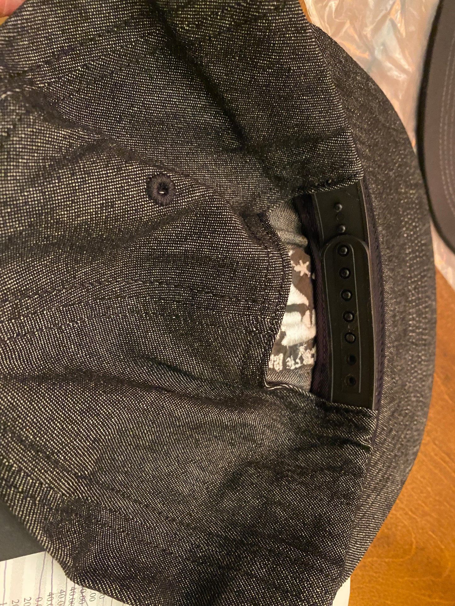 Phrase 6P Adjustable Snapback Hat Blk OS