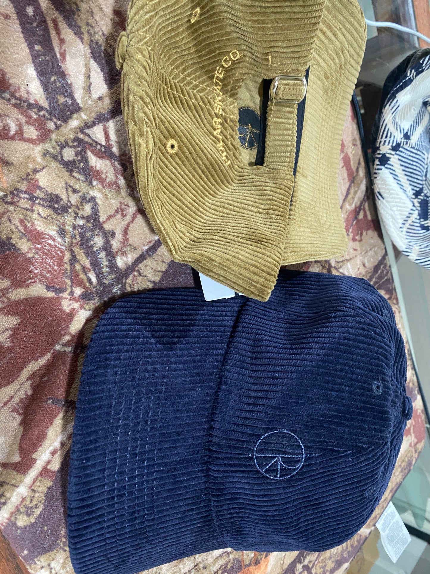 Stroke Logo Cord Cap OS(color options listed)