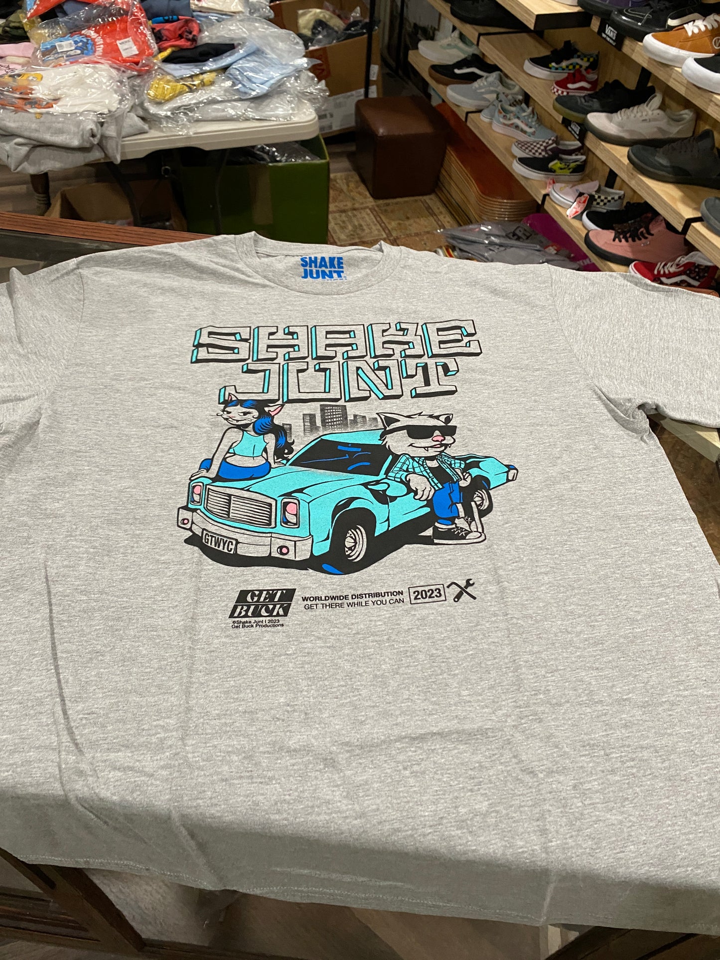 Crushin S/S Tee Shirt Ath. Hth. Gry(size options listed)