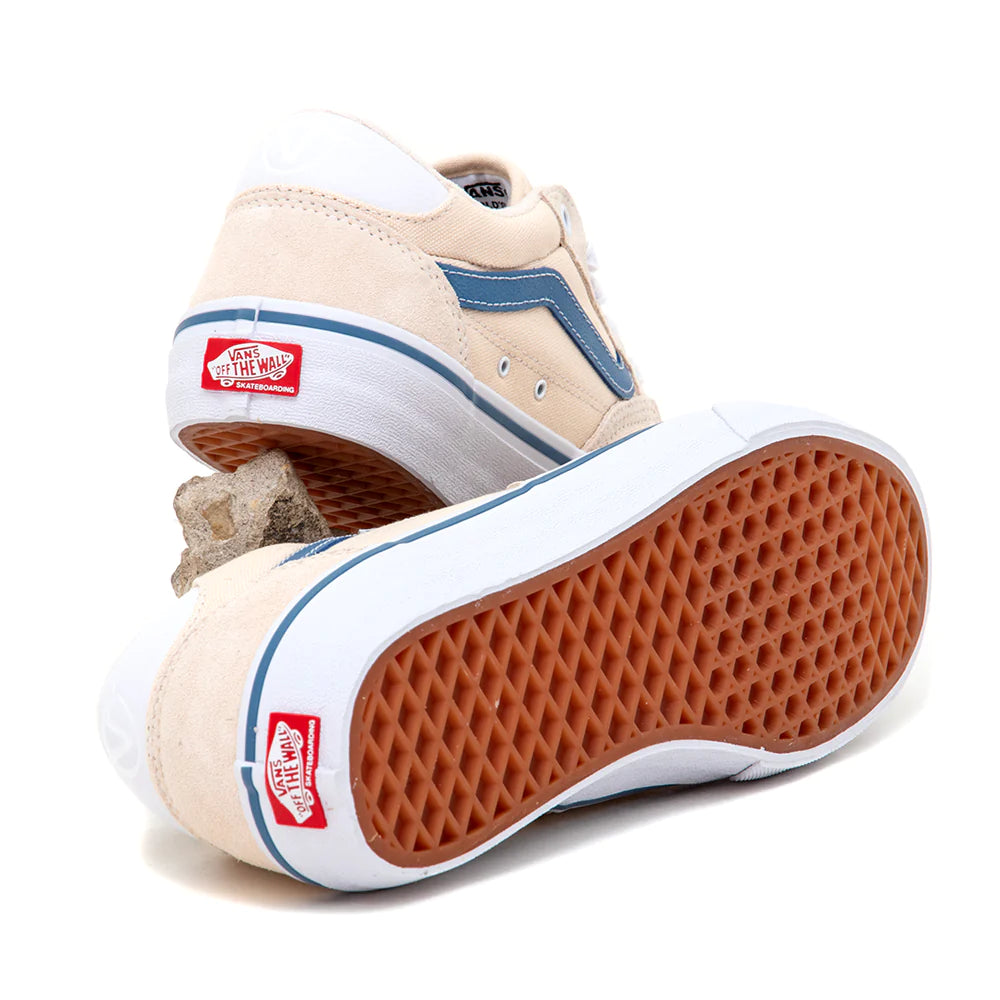 Rowan Zorilla Skate Pro Shoe Cream/Lt. Nvy(size options listed)