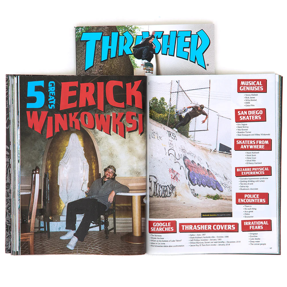 Thrasher Magazine December 2023 Issue #521