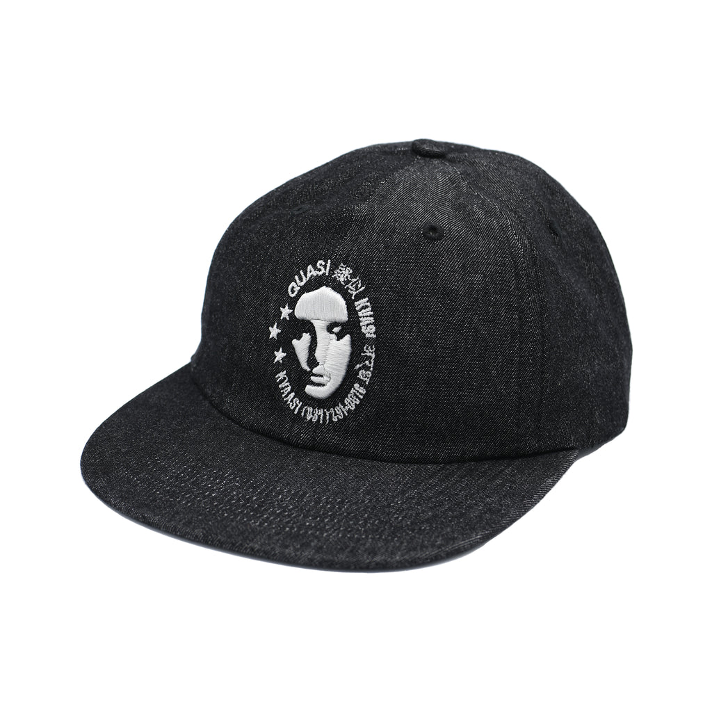 Phrase 6P Adjustable Snapback Hat Blk OS