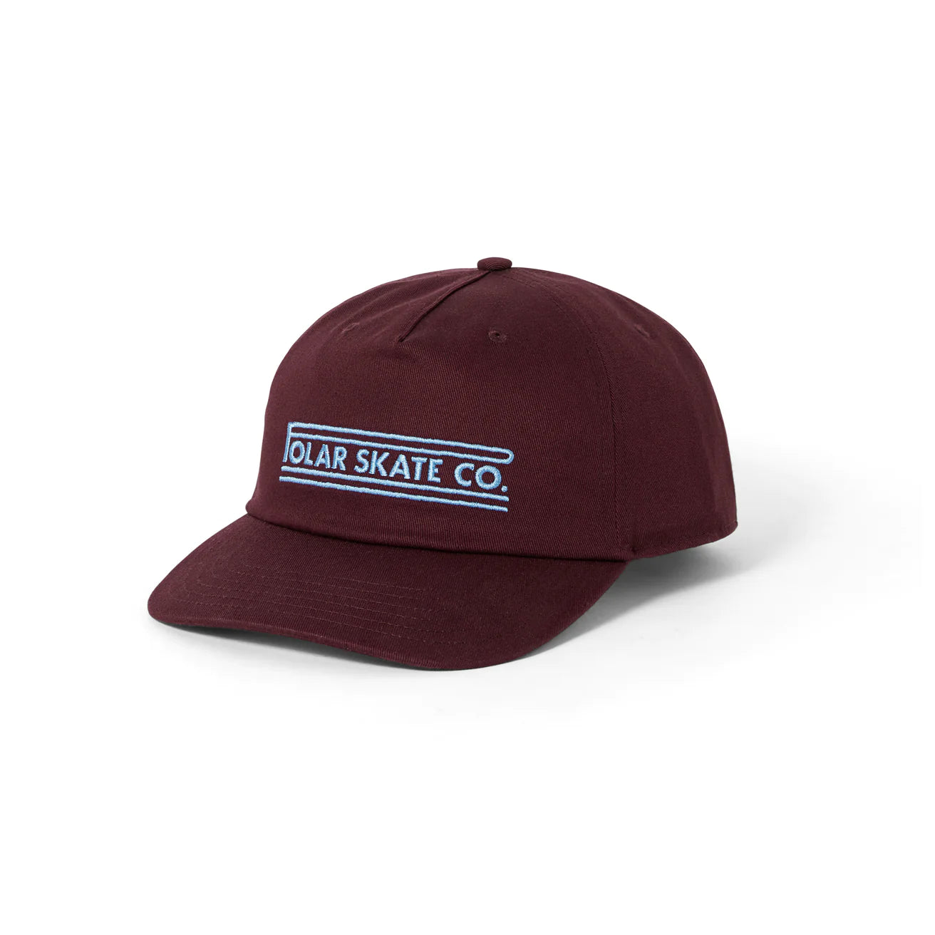 Jake Cap Twill Stretch Logo Adjustable Snapback Hat Dk. Wine OS