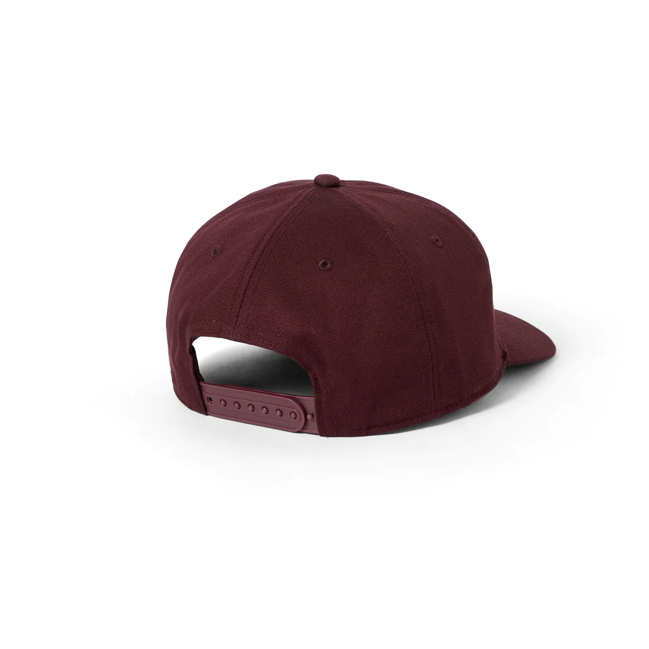 Jake Cap Twill Stretch Logo Adjustable Snapback Hat Dk. Wine OS