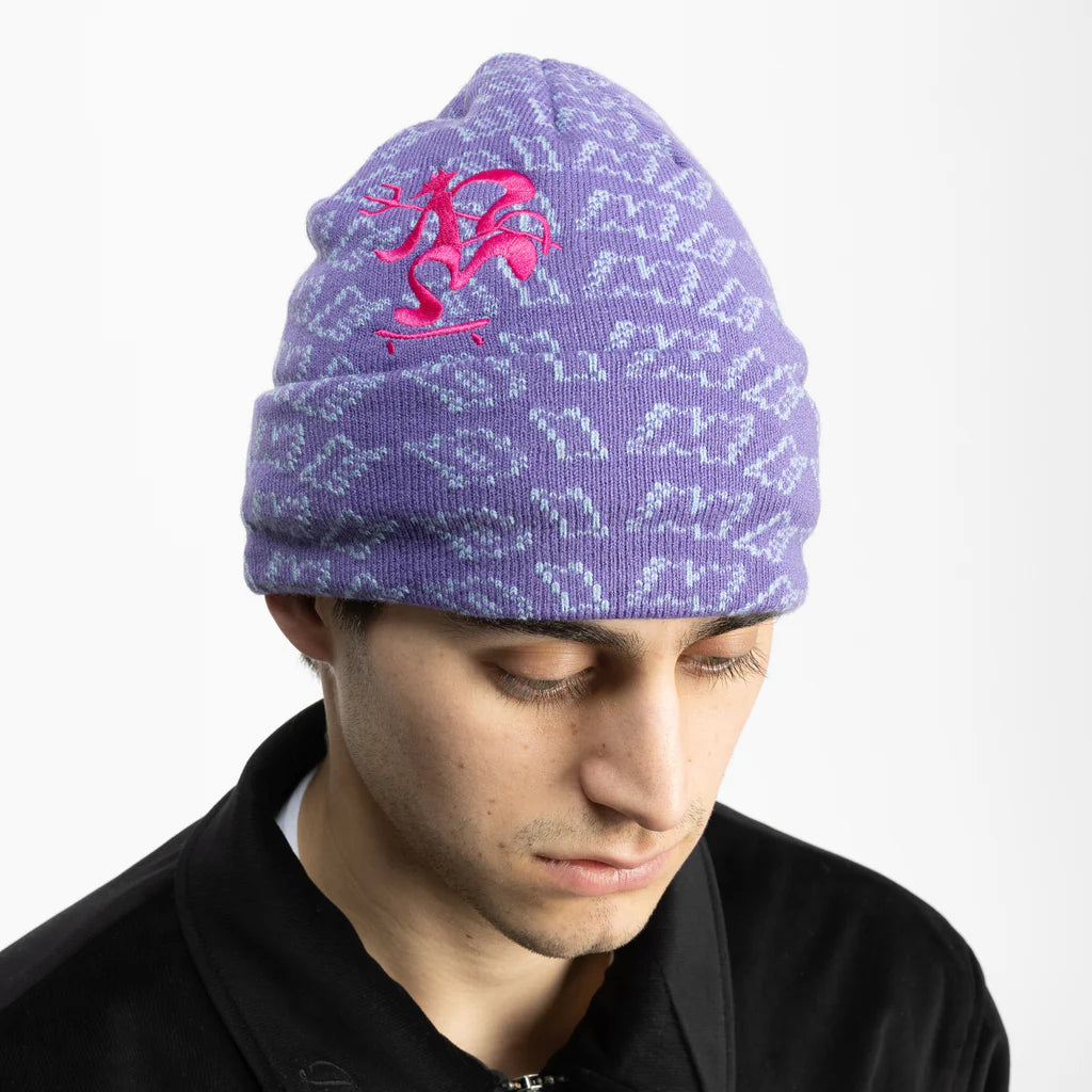 Chopper Fold Beanie Lav OS