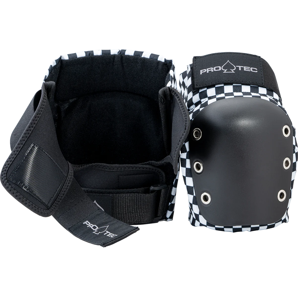 Pro Tec Street Knee/Elbow Pad Set Open Back (size & color options listed)