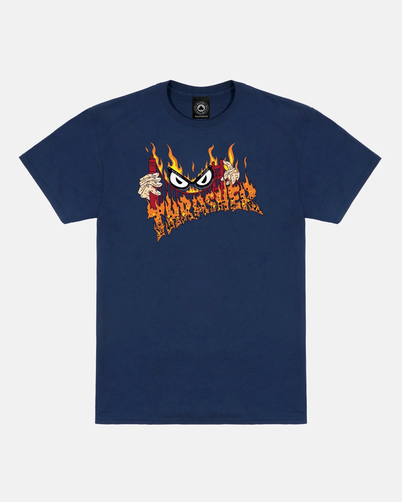 Sucka Free By Neckface S/S Tee Shirt Nvy(size options listed)