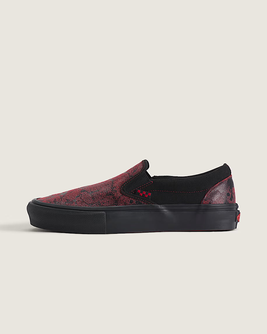 Skate Slip On Shoe Saw Red/Blk