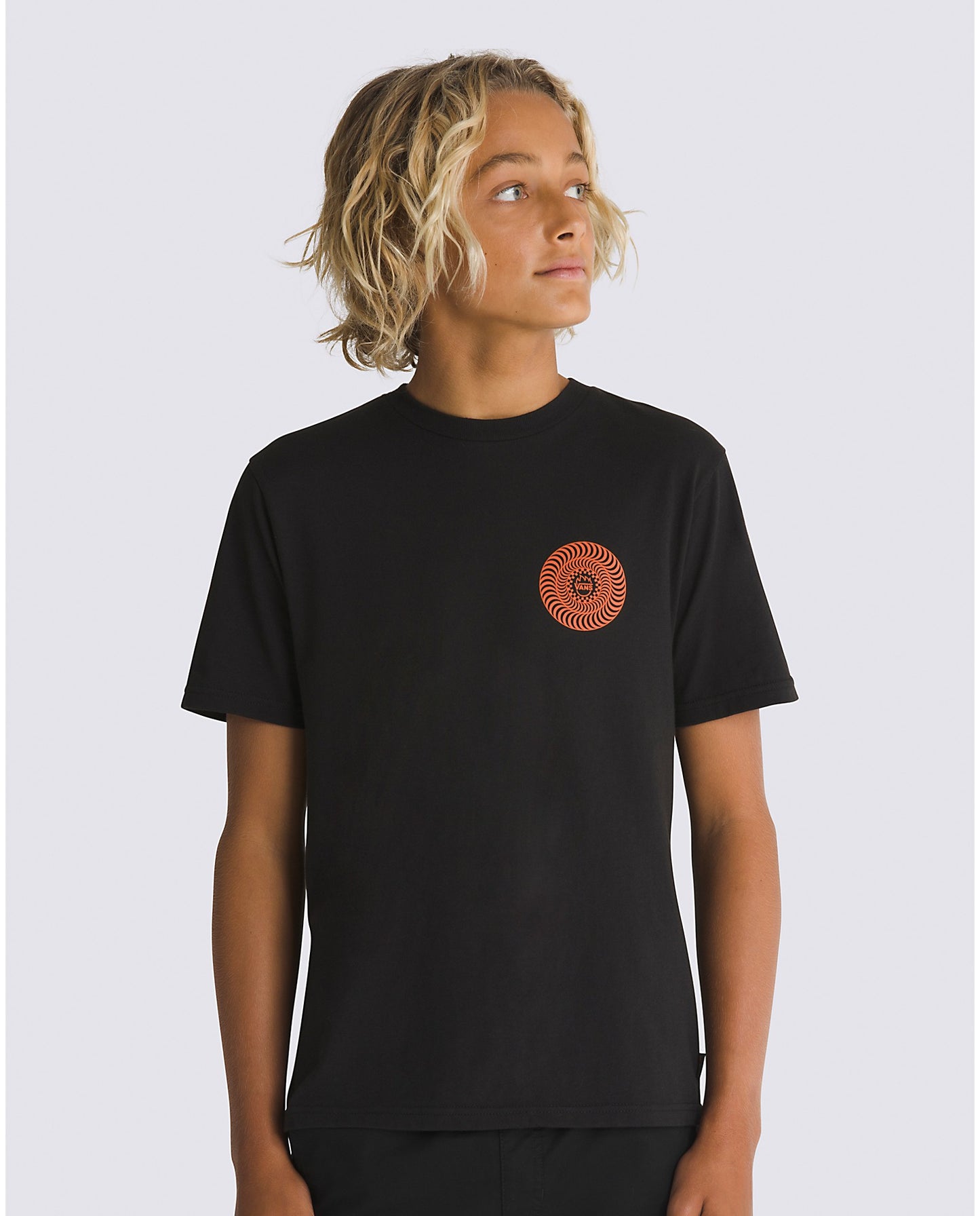 Vans X Spitfire Wheels S/S Tee Shirt Kids Blk(size options listed)